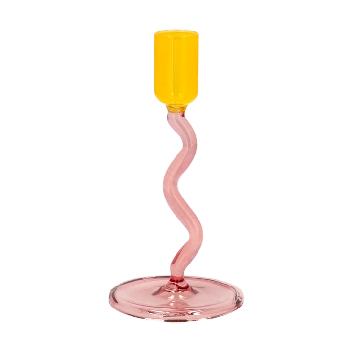 Styles Kerzenhalter 15,3 cm, Pink-yellow Villa Collection