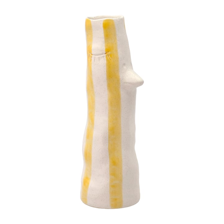 Styles Vase mit Schnabel und Wimpern 34cm, Yellow Villa Collection