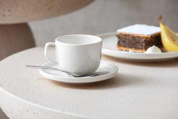 Afina Tasse mit Untertasse - White - Villeroy & Boch