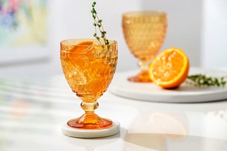 Boston Wasserglas auf Fuß 25 cl, Saffron Villeroy & Boch