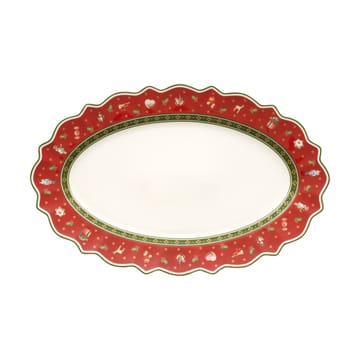 Toy´s Delight Servierplatte oval 31x50 cm - Weiß-rot - Villeroy & Boch