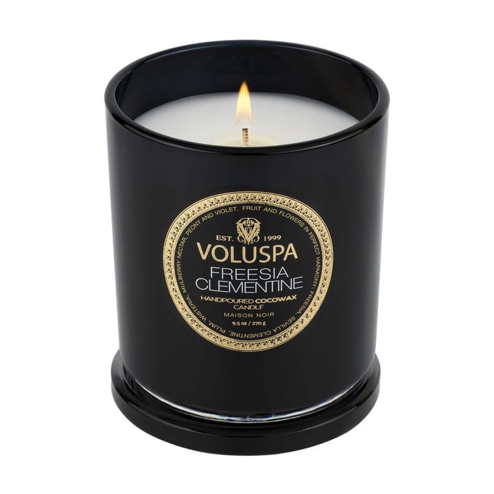 Classic Maison Noir Duftkerze 60 Stunden, Freesia Clementine Voluspa