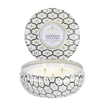 Maison Blanc 3-wick Tin Duftkerze 40 Stunden - Gardenia Colonia - Voluspa