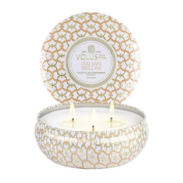 Maison Blanc 3-wick Tin Duftkerze 40 Stunden - Italian Bellini - Voluspa