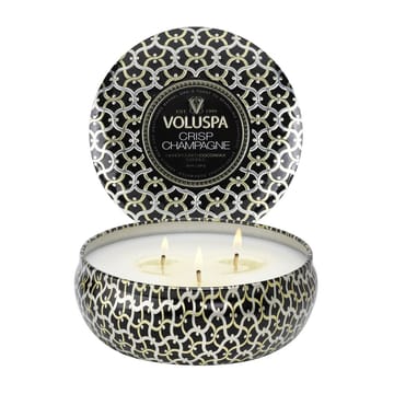 Maison Noir 3-wick Tin Duftkerze 40 Stunden - Crisp Champagne - Voluspa