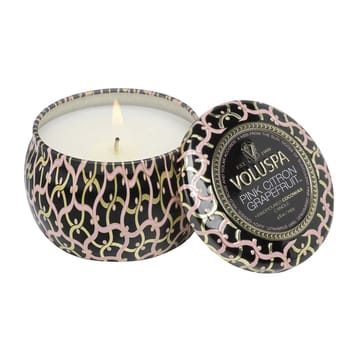 Maison Noir Mini Tin Duftkerze 25 Stunden - Pink Citron Grapefruit - Voluspa