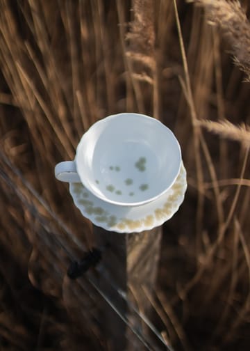 Slåpeblom Teetasse und Untertasse 30cl - Grün - Wik & Walsøe