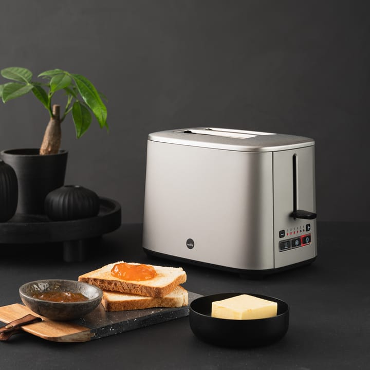 CT-1000T Classic Toaster für 2 Scheiben, Silber Wilfa
