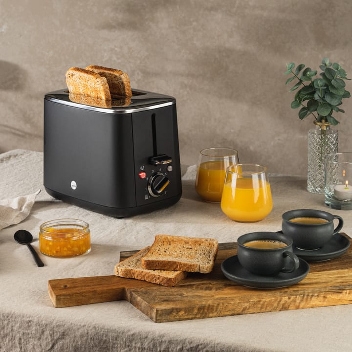 TO2B-1000 Lunch Toaster 2 Scheiben, Schwarz Wilfa