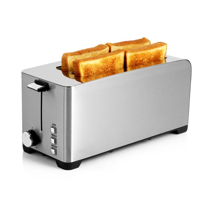 TOL-1400S Brunch Toaster 4 Scheiben, Silber Wilfa