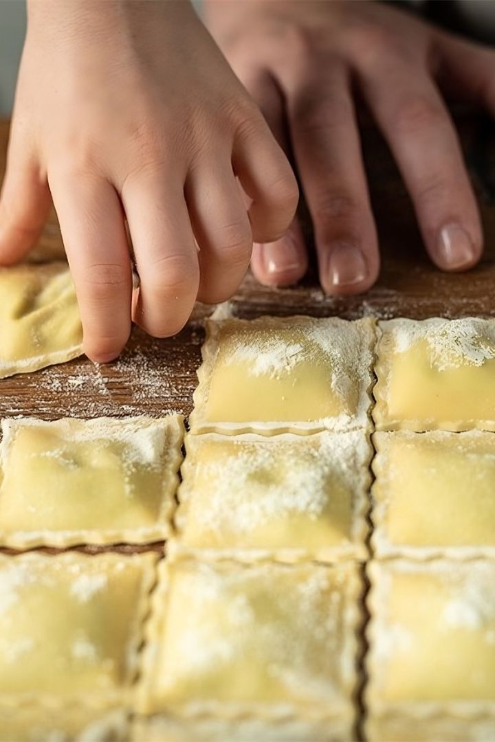 Selbstgemachte Ravioli zeugen von einer großen Leidenschaft fürs Kochen und die italienische Küche. Verschenken Sie daher das Ravioli-Geschenkset von Marcato an ihren liebsten Hobbykoch!